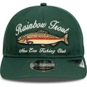 casquette-courbee-verte-ajustable-9fifty-retro-crown-outdoor-fishing-club-new-era