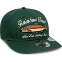 casquette-courbee-verte-ajustable-9fifty-retro-crown-outdoor-fishing-club-new-era