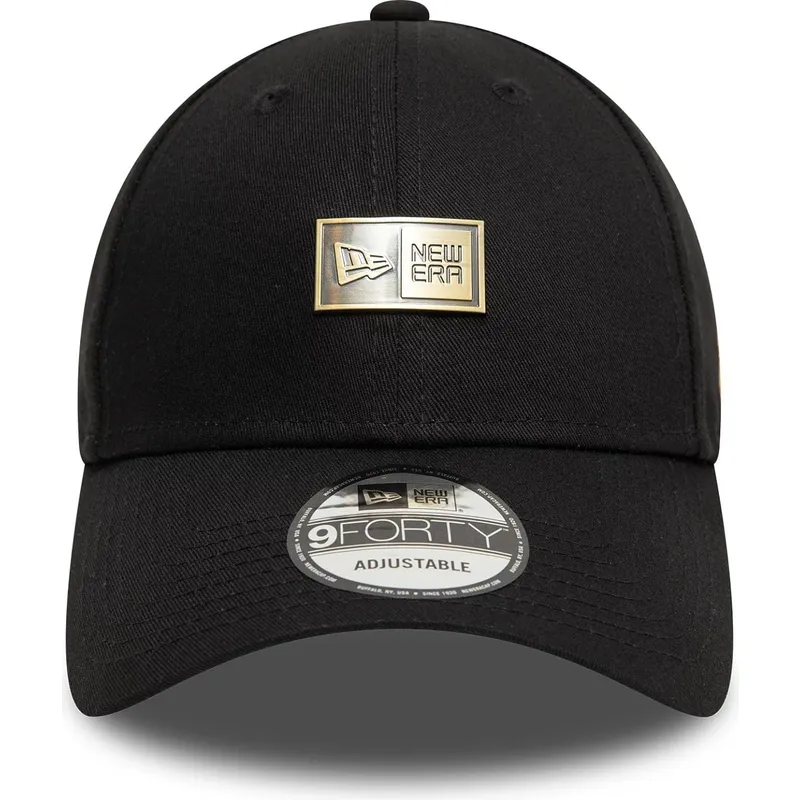 czarna-regulowana-czapka-z-daszkiem-9forty-badge-new-era