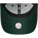 zielona-regulowana-czapka-z-zakrzywionym-daszkiem-z-zielonym-logo-9forty-league-essential-new-york-yankees-mlb-od-new-era