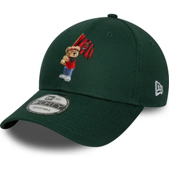 Casquette courbée verte ajustable 9FORTY Seasonal AC Milan Serie A New Era