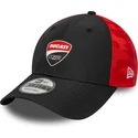 czarna-i-czerwona-zakrzywiona-czapka-regulowana-9forty-z-logo-ducati-motor-motogp-od-new-era
