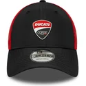 czarna-i-czerwona-zakrzywiona-czapka-regulowana-9forty-z-logo-ducati-motor-motogp-od-new-era