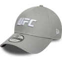 casquette-courbee-grise-snapback-9forty-core-ufc-ultimate-fighting-championship-new-era