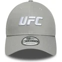 casquette-courbee-grise-snapback-9forty-core-ufc-ultimate-fighting-championship-new-era