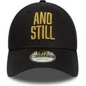 casquette-courbee-noire-ajustable-9forty-metallic-champ-ufc-ultimate-fighting-championship-and-still-new-era