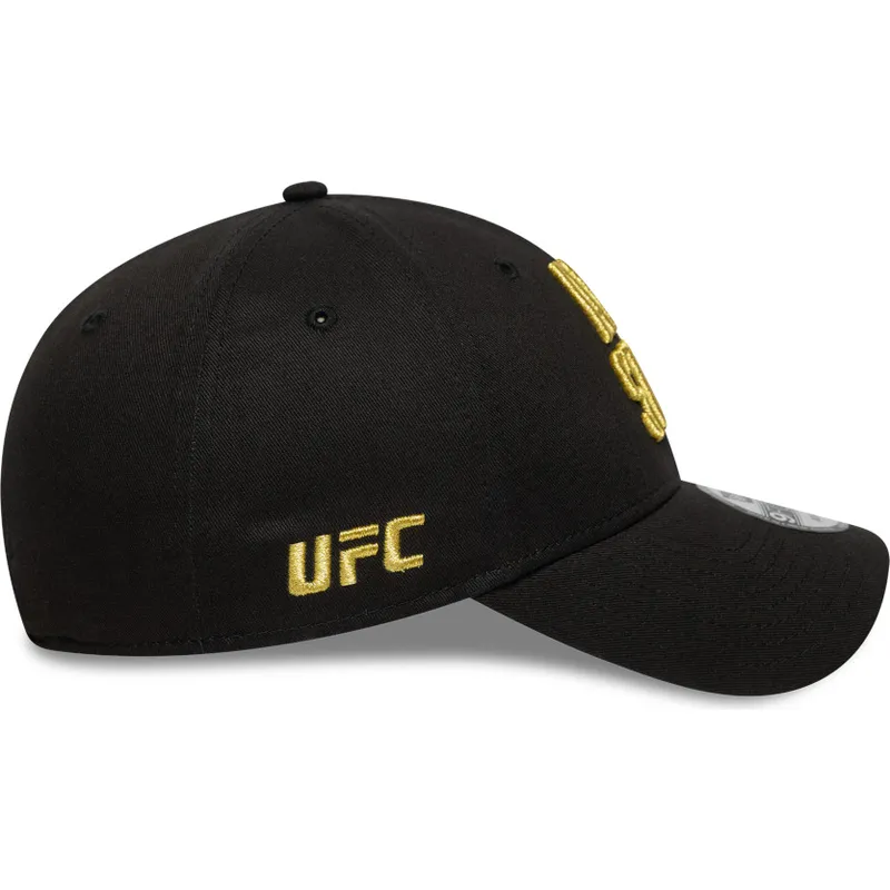9forty-metallic-champ-ufc-ultimate-fighting-championship-and-still-verstellbare-schwarze-curved-cap-von-new-era