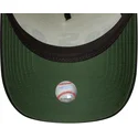 bezowo-czarna-czapka-z-zakrzywionym-daszkiem-snapback-a-frame-paisley-chicago-white-sox-mlb-od-new-era