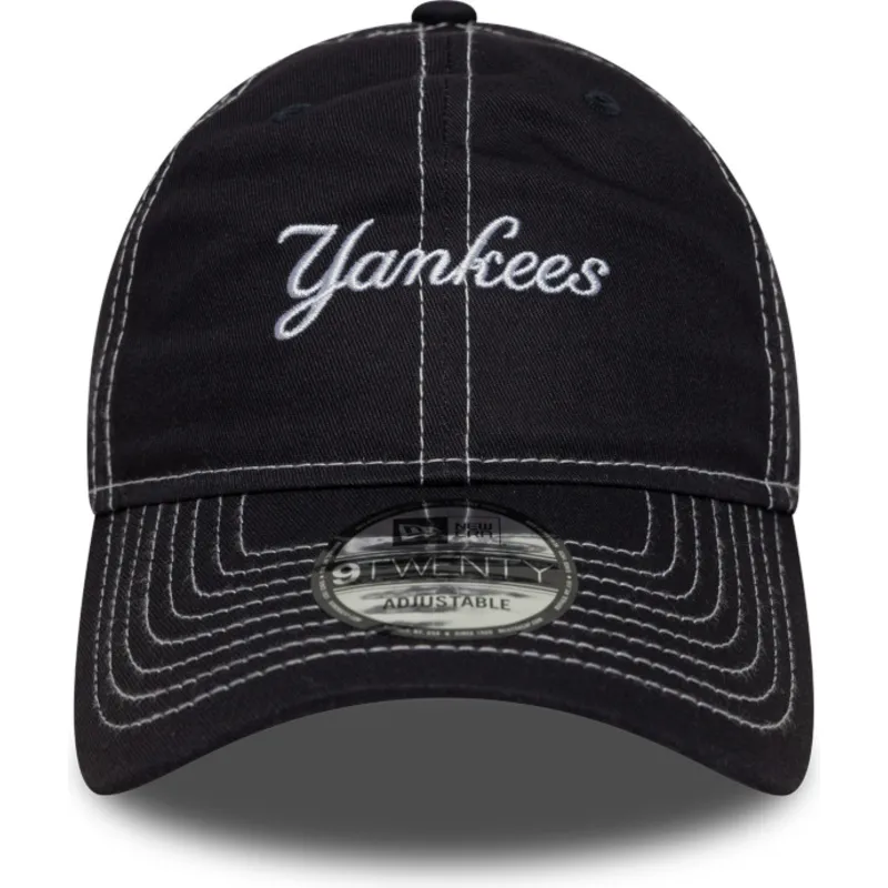 marinbla-bojd-keps-justerbar-9twenty-contrast-stitch-fran-new-york-yankees-mlb-av-new-era