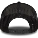 bezowo-czarna-czapka-trucker-a-frame-foam-oval-patch-marki-new-era