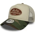 casquette-trucker-multicolore-a-frame-camo-oval-patch-new-era