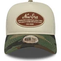 casquette-trucker-multicolore-a-frame-camo-oval-patch-new-era