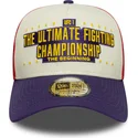 casquette-trucker-multicolore-a-frame-ufc-ultimate-fighting-championship-new-era