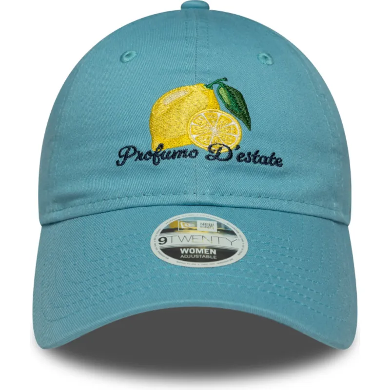 niebieska-regulowana-czapka-z-zakrzywionym-daszkiem-dla-kobiet-9twenty-phrase-profumo-d-estate-new-era