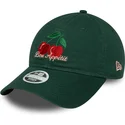 casquette-courbee-verte-ajustable-pour-femme-9twenty-phrase-bon-appetit-new-era