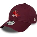 czapka-z-zakrzywionym-daszkiem-w-kolorze-bordowym-regulowana-dla-kobiet-9twenty-phrase-spicy-od-new-era