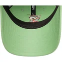 casquette-courbee-verte-claire-ajustable-pour-femme-9twenty-bear-ac-milan-serie-a-new-era