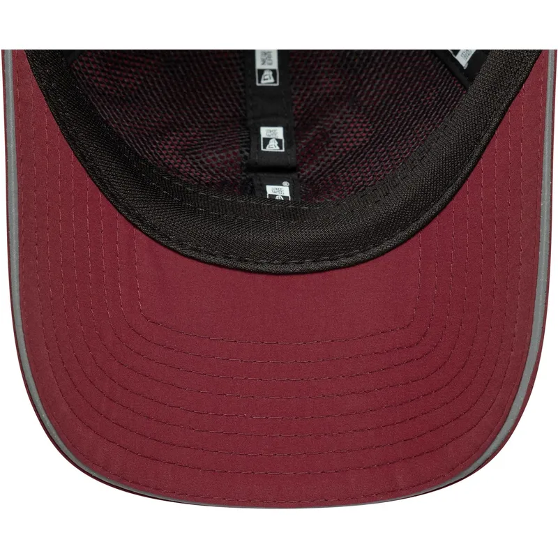 regulowana-bordowa-czapka-z-daszkiem-dla-kobiet-open-back-flawless-new-york-yankees-mlb-new-era