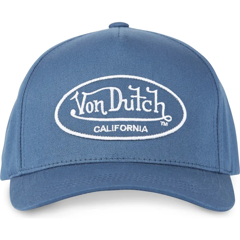 casquette-courbee-bleue-ajustable-pour-enfant-kidlof-c5c-von-dutch
