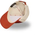 casquette-trucker-orange-et-beige-ajustable-lof-b33-von-dutch