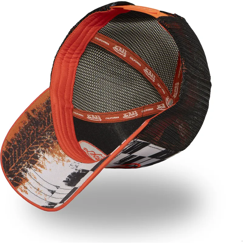 gorra-trucker-naranja-subl10-de-von-dutch