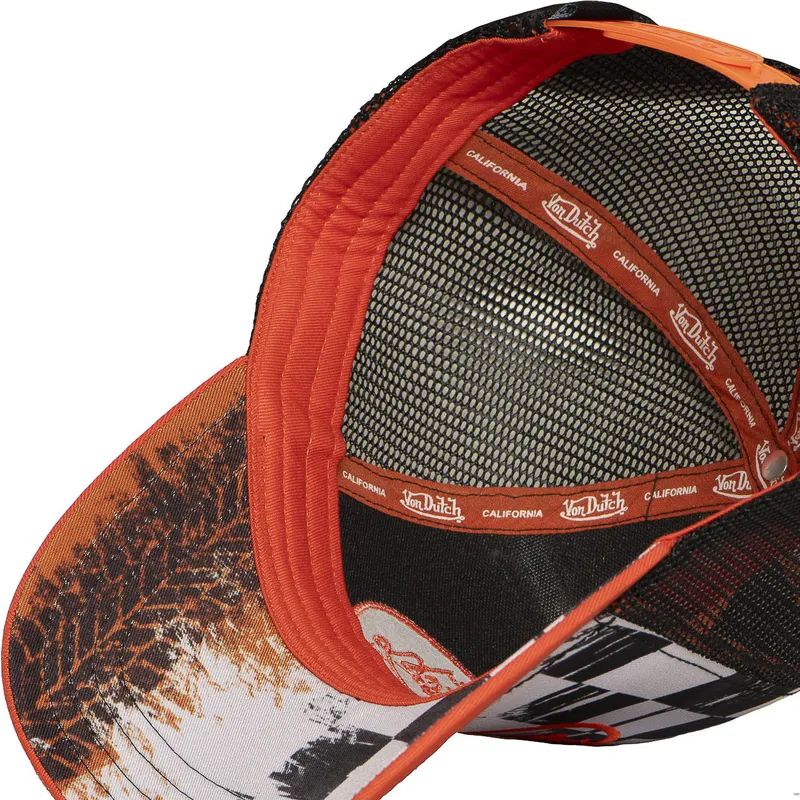 gorra-trucker-naranja-subl10-de-von-dutch