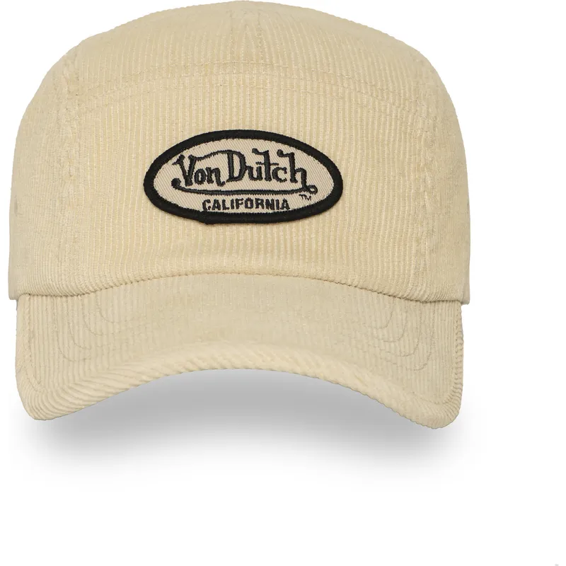 von-dutch-curved-brim-vel01-beige-adjustable-cap von-dutch-curved-brim-vel01-beige-adjustable-cap