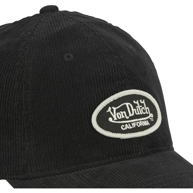 schwarze-verstellbare-curved-cap-log09-von-von-dutch