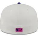 casquette-plate-beige-et-violette-ajustee-59fifty-clr-dvlp-boston-red-sox-mlb-new-era