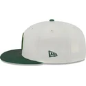 casquette-plate-beige-et-verte-ajustee-59fifty-clr-dvlp-new-york-yankees-mlb-new-era