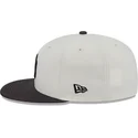 casquette-plate-beige-et-noire-ajustee-59fifty-clr-dvlp-new-york-yankees-mlb-new-era