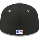 casquette-courbee-noire-et-grise-ajustee-59fifty-player-frank-thomas-chicago-white-sox-mlb-new-era