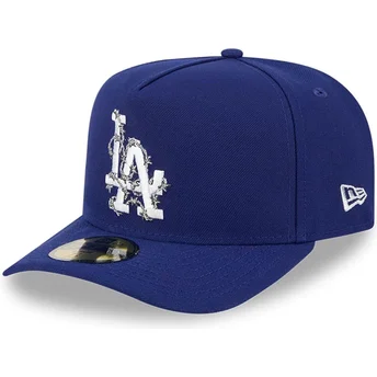 Casquette courbée bleue ajustée 59FIFTY A Frame Wired Los Angeles Dodgers MLB New Era