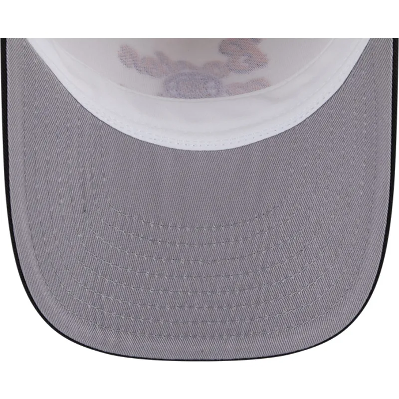 bezowo-czarna-zakrzywiona-czapka-snapback-9fifty-a-frame-chainstitch-boston-bruins-nhl-new-era