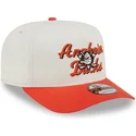 bezowo-pomaranczowa-czapka-z-daszkiem-snapback-9fifty-a-frame-chainstitch-anaheim-ducks-nhl-od-new-era