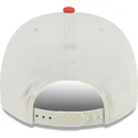 bezowo-pomaranczowa-czapka-z-daszkiem-snapback-9fifty-a-frame-chainstitch-anaheim-ducks-nhl-od-new-era