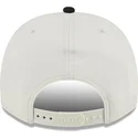 bezowo-czarna-czapka-z-zakrzywionym-daszkiem-snapback-9fifty-a-frame-chainstitch-pittsburgh-penguins-nhl-od-new-era