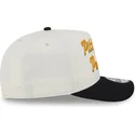 bezowo-czarna-czapka-z-zakrzywionym-daszkiem-snapback-9fifty-a-frame-chainstitch-pittsburgh-penguins-nhl-od-new-era