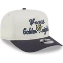 beige-och-gra-bojd-keps-snapback-9fifty-a-frame-chainstitch-av-vegas-golden-knights-nhl-fran-new-era