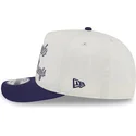 bezowo-fioletowa-czapka-z-daszkiem-snapback-9fifty-a-frame-chainstitch-toronto-maple-leafs-nhl-od-new-era