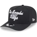 los-angeles-kings-nhl-svart-bojd-keps-snapback-9fifty-a-frame-chainstitch-fran-new-era