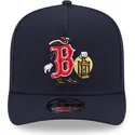 morkbla-kurvad-snapbackkeps-9fifty-a-frame-cartoon-boston-red-sox-mlb-fran-new-era