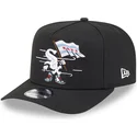 svart-bojd-skarm-snapback-9fifty-a-frame-cartoon-chicago-white-sox-mlb-fran-new-era