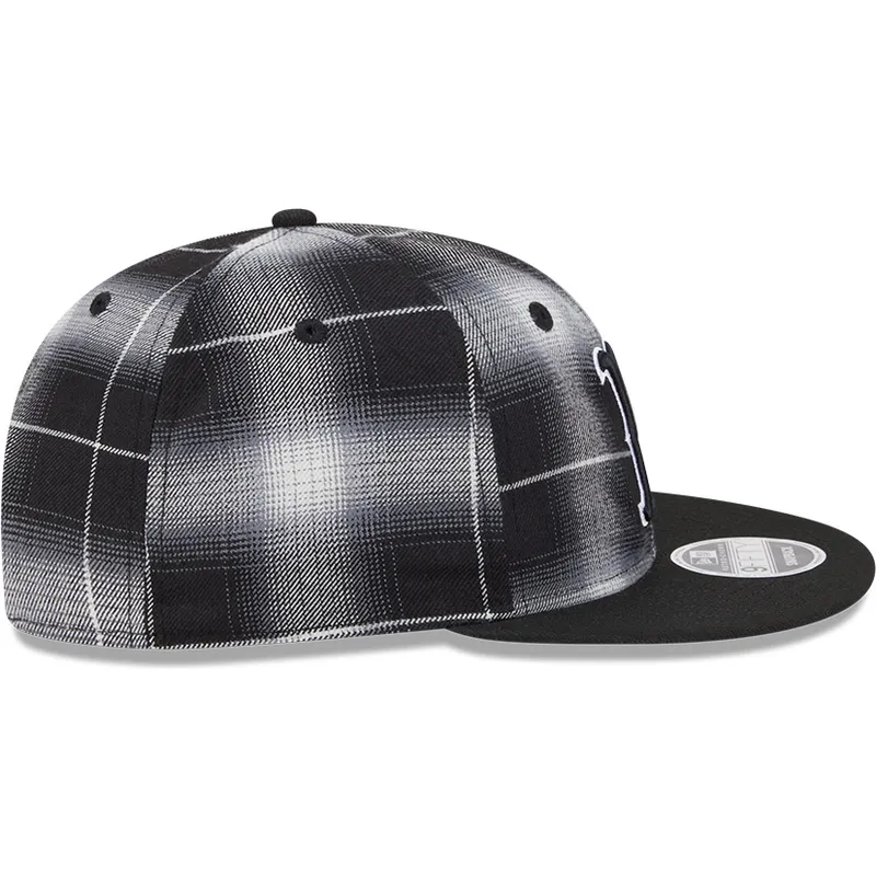 schwarze-flache-snapback-kappe-9fifty-retro-crown-plaid-der-boston-red-sox-mlb-von-new-era