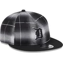 new-era-flat-brim-9fifty-retro-crown-plaid-detroit-tigers-mlb-black-snapback-cap