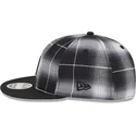 new-era-flat-brim-9fifty-retro-crown-plaid-detroit-tigers-mlb-black-snapback-cap