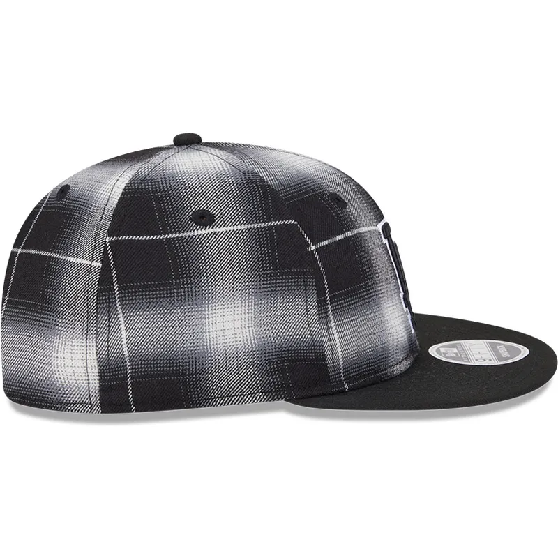 czarna-plaska-czapka-snapback-9fifty-retro-crown-plaid-los-angeles-dodgers-mlb-new-era