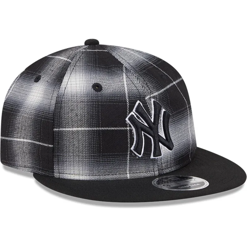 czarna-plaska-czapka-snapback-9fifty-retro-crown-plaid-new-york-yankees-mlb-new-era