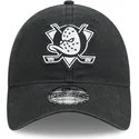 czarna-zakrzywiona-regulowana-czapka-9twenty-stamp-anaheim-ducks-nhl-od-new-era
