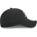 casquette-courbee-noire-ajustable-9twenty-stamp-anaheim-ducks-nhl-new-era